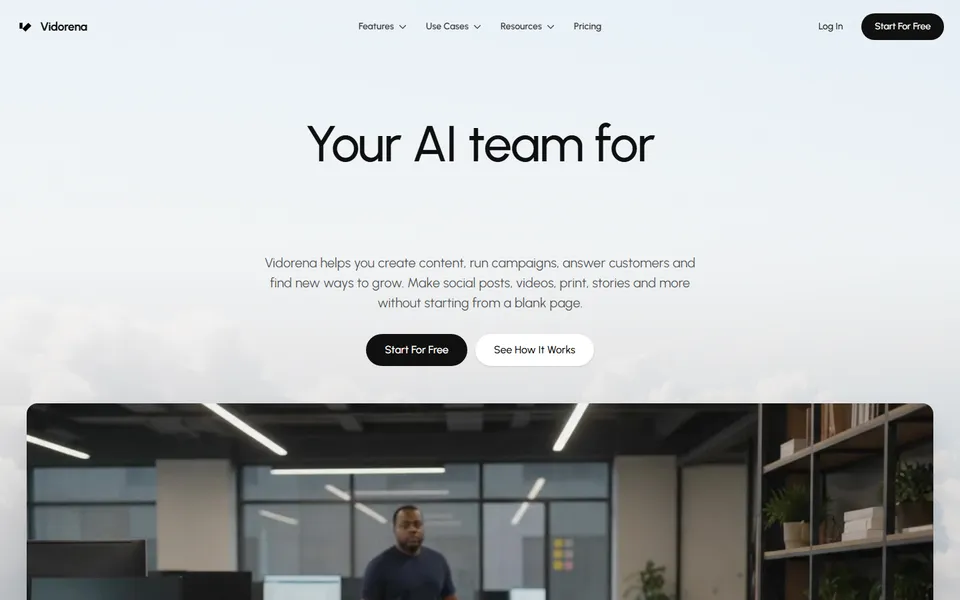 Screenshot of vidorena.cloud